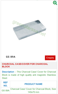 Bloque de carbón de acero GS 89A Caja/cubierta para herramientas de joyería Solución de almacenamiento de carbón eficiente - Product Image 2