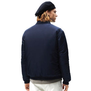 Vente à chaud Veste bombardier chaude de qualité pour hommes bouffante à la mode avec col en fourrure sur pied veste de vol Street Wear - Product Image 3