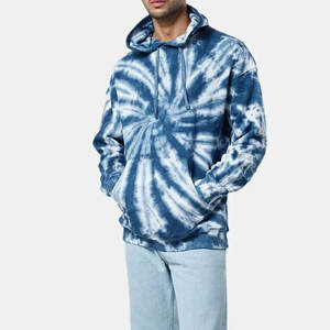 Sudaderas con Capucha Tie Dye para Hombre de Marca Privada, Transpirables, Básicas, de Algodón Mezclado, de Manga Larga - Product Image 2