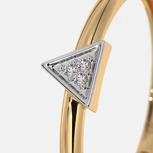 Moissanite diamond <b>Ring</b> S925 <b>Silver</b> 18K rose Gold Plated Open Design for <b>Men</b> and Women Hip Hop Style <b>Ring</b> - Product Image 1