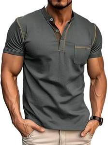 Camiseta de mezcla de algodón informal de alta calidad para hombre, camiseta de secado rápido, ecológica, transpirable, patrón sólido, estampado de logotipo, 220 gramos, Jersey en blanco - Product Image 4