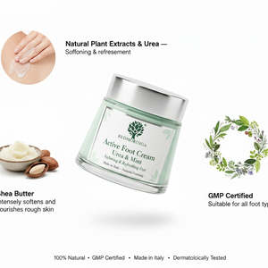 Baume pour les pieds naturel certifié GMP RedMoringa 75 ml, testé dermatologiquement, formule adoucissante, étiquette privée OEM - Product Image 3