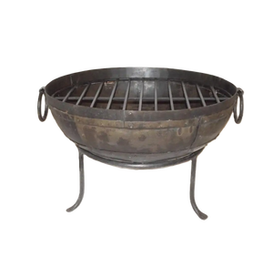 Superior Quality Customized Size Outdoor Fire Pit with Wrought Iron Stand at Lowest Price Attractive Design Round Shape Fire Pit - Product Image 5