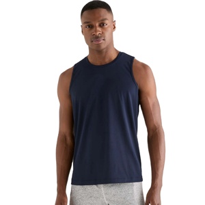 เสื้อกล้ามสำหรับเล่นยิมของผู้ชายเสื้อคอตตอน100% เสื้อเจอร์ซีย์ออกแบบได้ตามต้องการมาใหม่2025 - Product Image 1