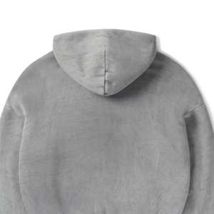 Sweat à capuche respirant pour hommes sur mesure capuche double couche en polaire lourde avec logo personnalisé sweats à capuche 100% coton - Product Image 3