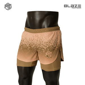 Pantalones cortos de Jiu Jitsu MMA de alta calidad para hombres, ropa de artes marciales para adultos para hombres, entrenamiento jym, trotar y entrenar para moq bajo - Product Image 1