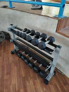 Hex Dumbbell <strong>Rack</strong> 5-50 Lbs. <strong>Rack</strong> for Circular Dumbbells, <strong>Kettlebells</strong> or Sports Accessories - Product Image 6