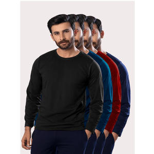 เสื้อยืดผ้าฝ้าย100% เข้ารูปคลาสสิกของผู้ชาย - Product Image 6