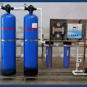 Usine d'osmose inverse en acier inoxydable de qualité supérieure 500 LPH semi-automatique 2 membranes 230V 415V Commercial Durable Aquashakti - Product Image 6