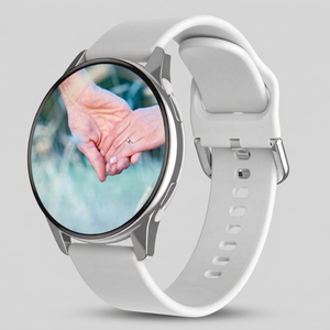 Reloj inteligente Sower Active 2 con pantalla TFT redonda de 1,28 pulgadas, Bluetooth 5,2, rastreador de ritmo cardíaco, reloj deportivo para hombres y mujeres, Unisex - Product Image 4