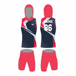 Uniformes sublimés de football américain 7v7 personnalisés de qualité supérieure engrenages de compression étiquette personnalisée Logo Sublimation 7 sur 7 - Product Image 5