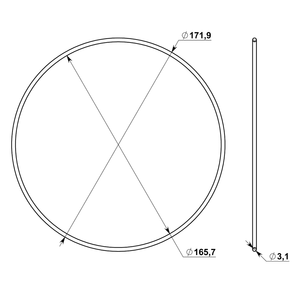 Anillo de Sellado ORAW05 para ORAW05 TG-81SC (F8G45) - Product Image 2
