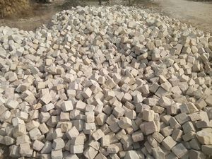 Bạc hà tự nhiên đá sa thạch <span class=keywords><strong>Cobble</strong></span> đá pavers Cube setts thiết kế hiện đại ngoài trời Patio đường lái xe vườn lối đi lát gạch sàn - Product Image 5