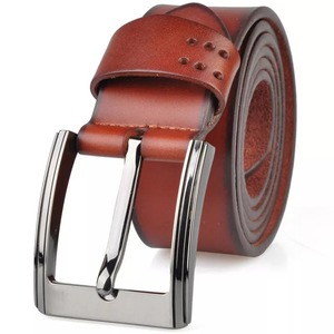 Ceintures en cuir véritable de haute qualité 100% authentiques, élégantes, formelles, boucle en acier personnalisée, couleurs personnalisées, logo, vente en gros - Product Image 3