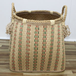 Artex Dong Thap Cestas de Almacenamiento de Mimbre de Hoja de Palma Hechas a Mano para Cocina y Regalos - Product Image 6