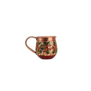 Cobre de alta calidad Moscow Mule Hammered Mule Metal Bar Cup Fabricante Precio de exportación - Product Image 3