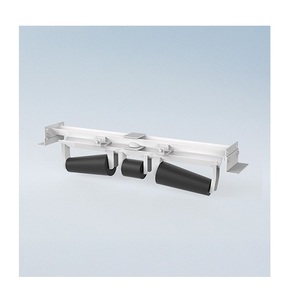 自动对准功能可调高度不锈钢可扩展搬运滚筒输送机 - Product Image 1