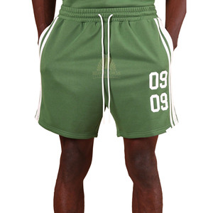 Conjunto de tiras laterales Conjunto de camisetas cortas de dos piezas Conjuntos de ropa de calle Casual 2 piezas Logotipo personalizado Conjunto de hombre 100% algodón Manga corta - Product Image 5