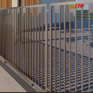 Custom Wrought Iron Fence Panels for <b>Gardens</b>, Villas, and Courtyards with Durable Finish and Elegant Decorative Design for Homes - Product Image 5