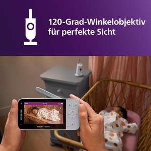 Philips AVENT Philips Vidéophone connecté avec Wi-Fi Caméra HD de haute qualité Fonction de vision nocturne infrarouge Scream SCD951/26 - Product Image 6