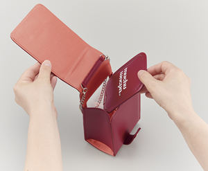 Pochette à main rose Tsuletette MUI - Product Image 4