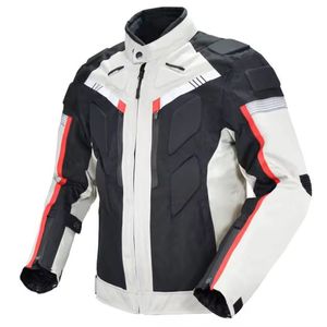 2025 New Arrival Men's <b>Summer</b> <b>Motorcycle</b> <b>Jacket</b> Windproof Sports & Auto Racing Leather Biker Riding <b>Jacket</b> Textile Material - Product Image 2