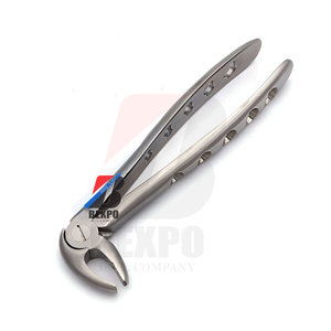 # Forceps d'extraction 79, 7,5 mm, en acier dentelé, pour molaires inférieures et dents de sagesse - Product Image 2