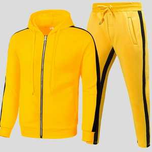 Conjuntos de sudaderas con capucha Ropa de hombre Moda Otoño/Invierno Ropa de diseñador Chaqueta con capucha + Pantalones Traje Jogging Ropa deportiva Traje de dos piezas - Product Image 1