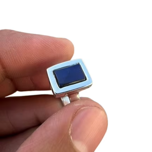 Anillo de Plata de Ley 925 Hecho a Mano, Estilo Boho, con Labradorita, Joyería de Moda para Mujer, Regalo para Ella - Product Image 1