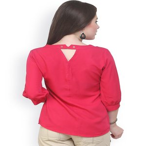 Nuevo diseño con cuello en V y manga con puños para mujer, ropa de calle de longitud corta, tela superior de alta calidad con tela estampada - Product Image 3