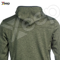 Veste Softshell d'Hiver à Capuche Prix Usine Personnalisable Logo Avant Couleur/Taille Haute Qualité Respirante Séchage Rapide pour Hommes