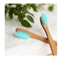 Cepillo de Dientes de Madera de Excelente Calidad, 100% Natural y Ecológico para Adultos, Libre de BPA, Cerdas Suaves, Moderno y Elegante para Uso en Hoteles