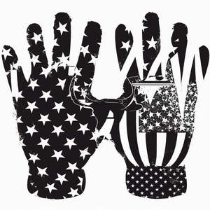 Gants de football américain en latex de qualité supérieure en gros, logo personnalisé imprimé, imperméables, écran tactile, super adhérents, personnalisés - Product Image 4