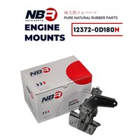 Support moteur gauche 12372-0D180 pour Toyota Corolla E140 E150 E170 Altis Matrix ZRE142 ZZE141 2ZR-FE 1ZZ-FE Automatique 2007-2016