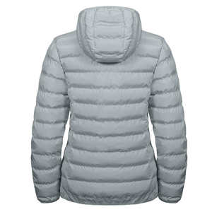 แจ็กเก็ตขนเป็ดสำหรับผู้หญิงเสื้อแจ็คเก็ตบุนวมสำหรับฤดูหนาวออกแบบโลโก้ใหม่ - Product Image 3