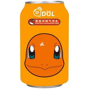 QDOL Pokemon Sparkling <b>Water</b> Strawberry Flavor Refreshing <b>Zero</b> Sugar Fizzy Drink Anime Themed Beverage Wholesale Supply PackPlus - Product Image 3