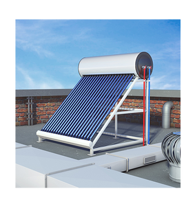 Calentador Solar de Agua Comercial de 1000 Litros a 5000 Litros, Sistema Térmico Solar con Tanque de Acero y Panel Colector para Hotel - Product Image 1