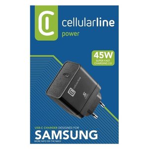 Caricabatterie USB <b>Type</b>-<b>C</b> <b>FAST</b> <b>CHARGER</b> 45W Power Delivery Black ACHSMUSBC45WK - Product Image 2