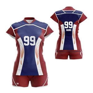 Vente en gros uniforme de volley-ball de haute qualité pour hommes 100% maillot de volley-ball en polyester maillot de basket-ball respirant - Product Image 6