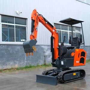 Mini pelle de tranchée de 1 tonne avec auvent seau de 380mm de large composants hydrauliques TOSHIBA haute efficacité - Product Image 4