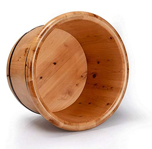 Wood Foot Spa Bucket Wooden Footbath <b>Bowl</b> Wholesale Customized Foot Soaking Bucket Wooden <b>Wash</b> Basin - Product Image 2