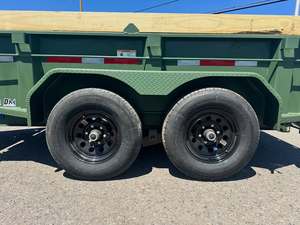 MDT 60x10 Telescopic Full Hydraulic Dump Trailer Heavy Duty Steel Truck Trailer Full Trailer Tandem Axle Utility 12-Ton - Product Image 3