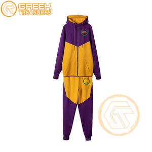 ชุดวอร์มระบายอากาศสำหรับผู้ชายชุดวอร์มผ้าฟลีซปักลายผ้าคอตตอนโอเมก้าตามสั่ง - Product Image 2