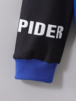 Sudadera con Capucha para Hombre, Diseño Americano, Estilo Vintage, Lavado Ácido, Sin Cordones, con Logotipo de Araña, Nueva Colección, Gran Venta