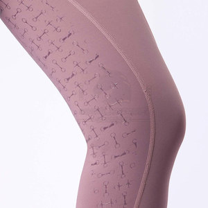 New Arrival Latest Design Women's <b>Equestrian</b> Breeches (Jodhpur) Seamless Knitted Spandex/Polyester Lightweight Breathable High - Product Image 3