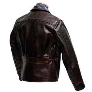 Nuevas chaquetas de cuero de moda para hombres Logotipo frontal a prueba de viento Estilo único Chaquetas para hombres Estilo suave Chaqueta al por mayor para hombres - Product Image 2