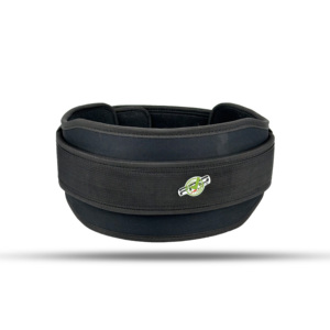 Cinturón doble personalizado de neopreno para levantamiento de pesas cinturón de soporte de espalda ajustable para gimnasio para levantamiento de pesas y entrenamiento de fuerza - Product Image 3