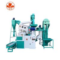 Moulin à marteaux de balle de riz de haute qualité Usine complète de moulin à riz Chine Machine à éplucher le riz de paddy