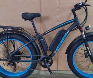 Vélo électrique pliant avancé de 20 pouces avec moteur de moyeu arrière de 500W et vélos électriques sans balais à batterie au lithium 48V 12.8AH - Product Image 1