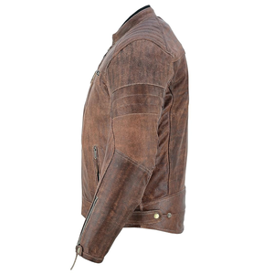 Diseños de moda Boys Classic Biker Jacket geiune leather bike - Product Image 3